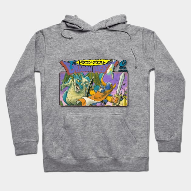 Dragon Quest I Famicom Hoodie by Il Mercante